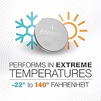 Vista 2 de Energizer 2032 - Baterías de litio de 3 V (paquete de 10), pilas de botón con protector para niños 3 en 1