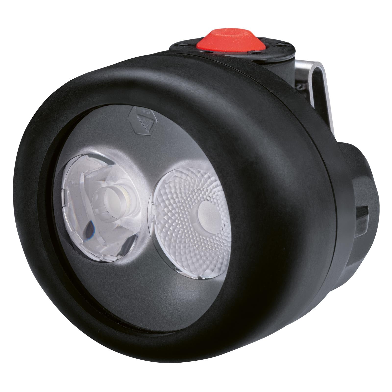 UVEX LED-Kopflampe KS-6002 DUO - Zubehör für Schutzhelm pheos B, B-WR, B-S-WR, IES, alpine