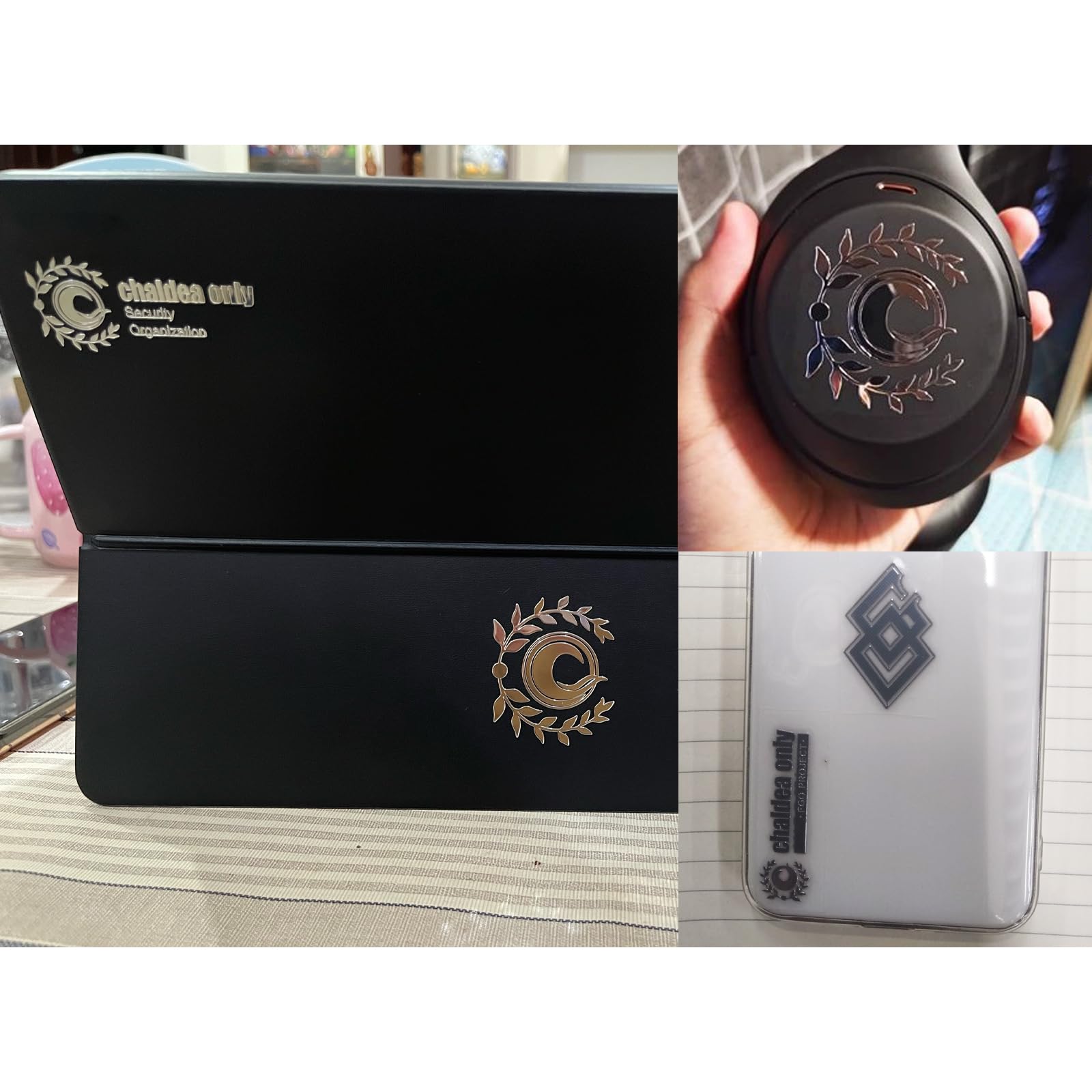 Amazon.co.jp: [HIWOWO] FGO カルデア 金属ステッカー セット シルバー