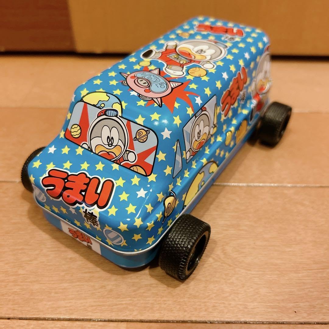 Amazon.co.jp: うまい棒 くるま缶 とんかつソース味 くるま缶 中身なし