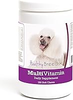 Vista 36 de Healthy Breeds Bulldog Multivitamínico Masticable Suave para Perros 180 Recuento
