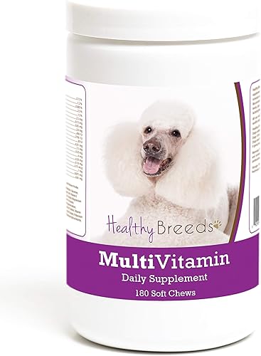 Miniatura 36 de Healthy Breeds Bulldog Multivitamínico Masticable Suave para Perros 180 Recuento