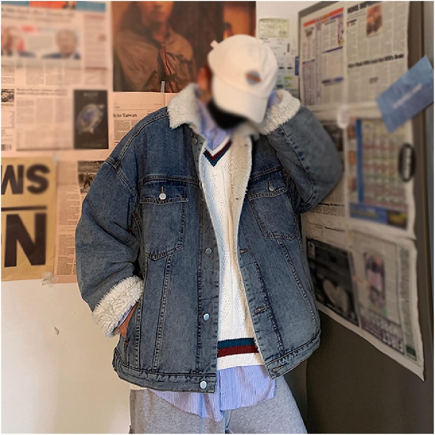 Solid Color Casual Streetwear Jacket 