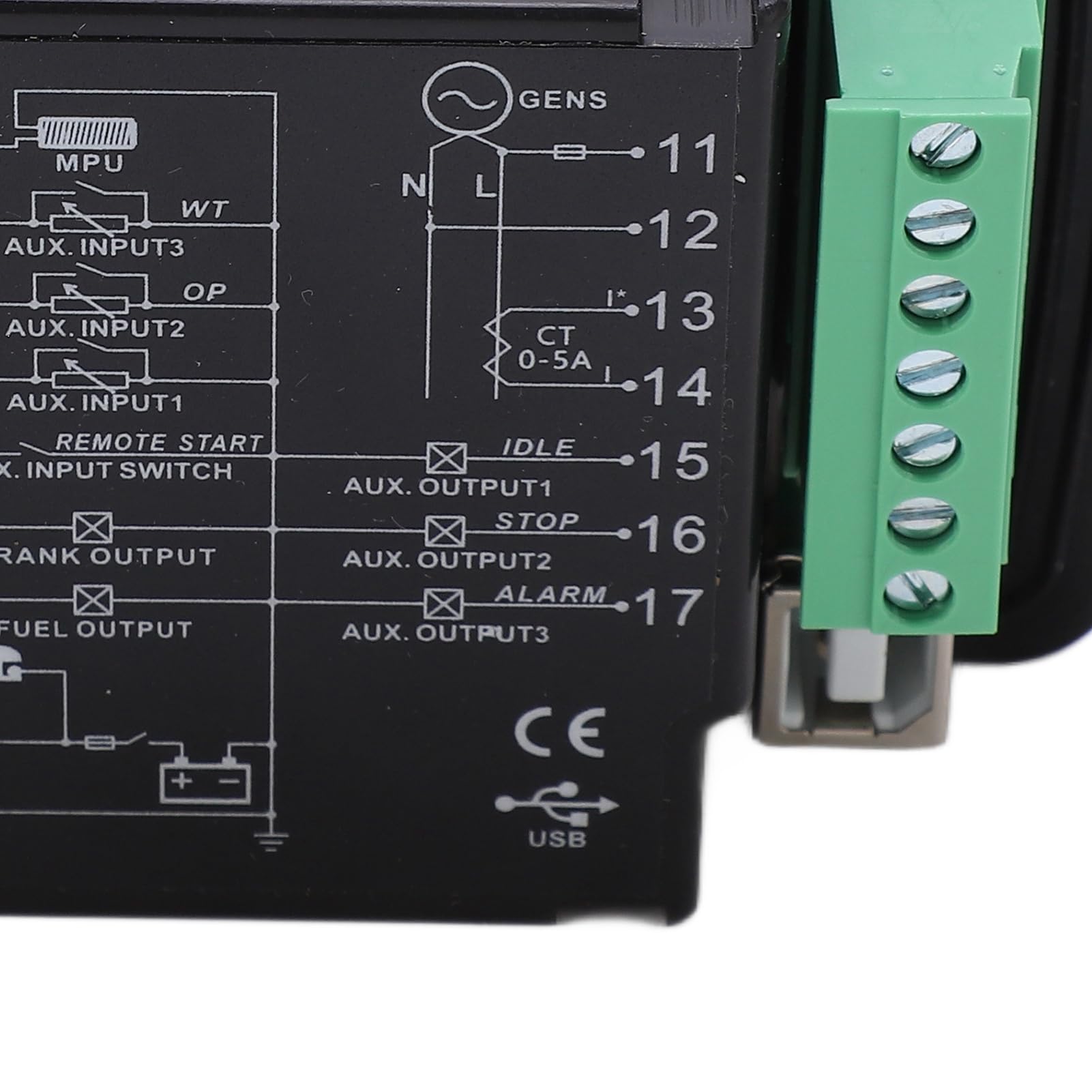 Panel Inteligentnego Sterownika Generatora DC30D