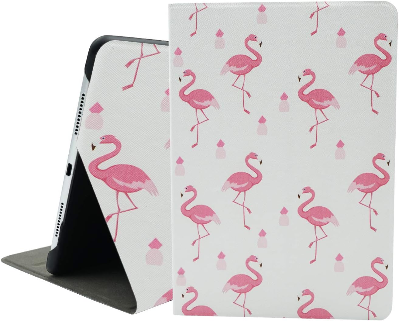 iPad Pro 9.7 Case, Mictchz Unicorn Super Slim Unicorn Lightweight Slim Tri-Fold Smart Stand Cover Protector Supports Auto Wake/Sleep for iPad Pro 9.7 (Flamingo)