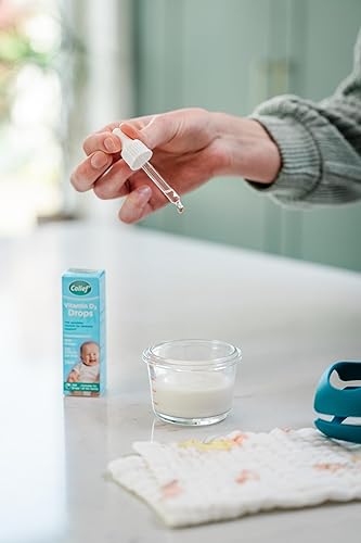Miniatura 7 de Colief Vitamina D 3 gotas | Vitamina del sol del bebé para apoyo inmunológico | Suplemento líquido VIT D3 para bebés desde el nacimiento | Adecuado