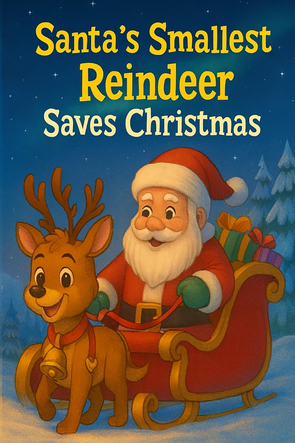 Santa’s Smallest Reindeer Saves Christmas: A Heartwarming Christmas Story About Courage, Confidence, and Believing in Yourself