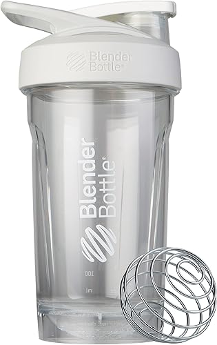 Miniatura 12 de BlenderBottle Botella agitadora deportiva con batidor de alambre, 28 onzas, azul, batidos de proteínas e hidratación para atletas y entusiastas del