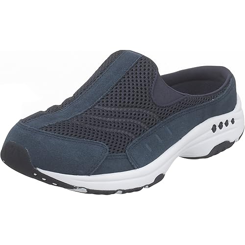 Easy Spirit Womens Traveltime Leather Clogs