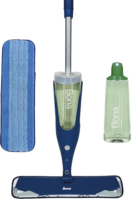 Bona Hard-Surface Floor Premium Spray Mop, for Stone Tile Laminate and Vinyl LVT/LVP