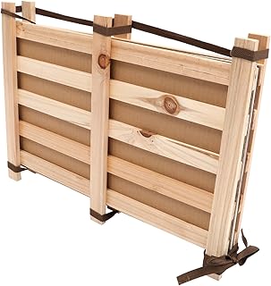 Healvian Plant Specimen Frame 1 Set Plant Specimen Folder Wooden Sample Holder Flowers Specimen Display Stand