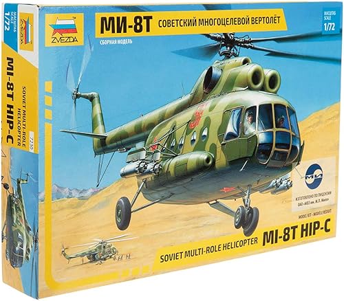 Zvezda – z7230 – Mil Mi-8T 1: 72 Kit de modelo a escala