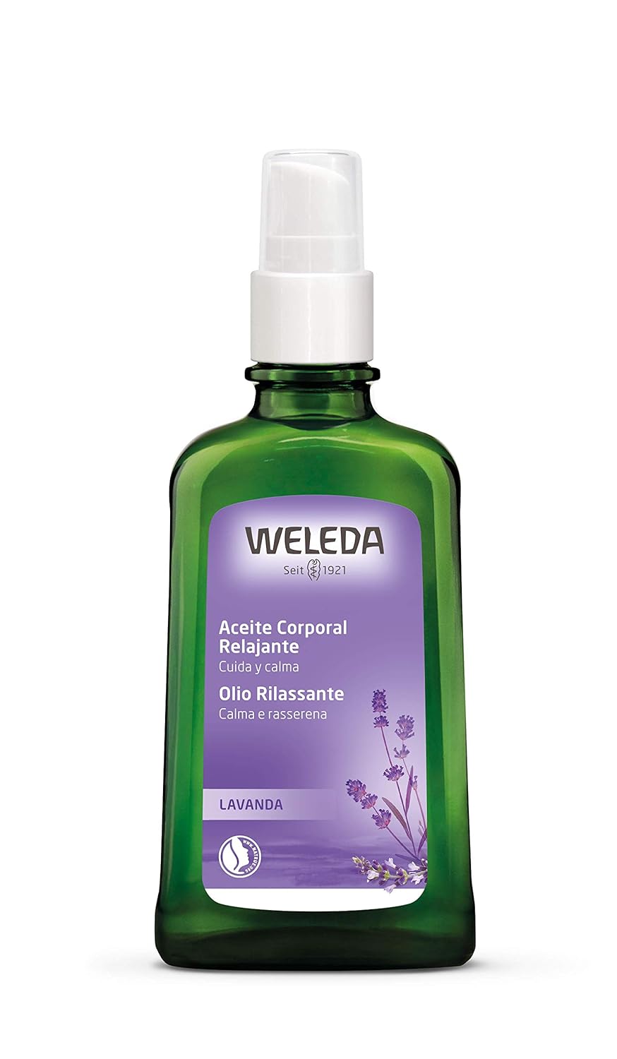Weleda Relaxing Lavender Body & Beauty Oil, 3.4 Fluid