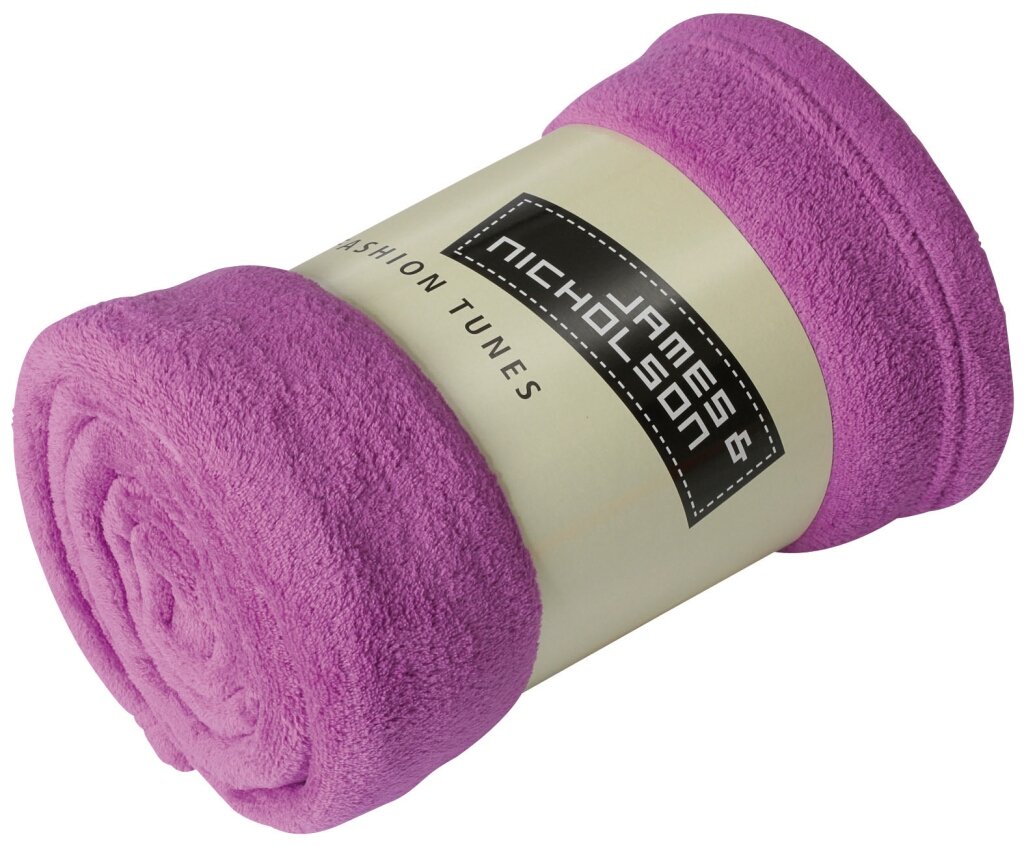 James & NicholsonFluffy, versatile fleece blanket