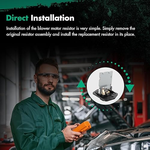 Miniatura 160 de SCITOO Resistencia de motor de ventilador HVAC para 2008-2013 para Chrysler 300/2008-2016 para Town & Country/2008-2010 para Dodge Charger/2008-2018
