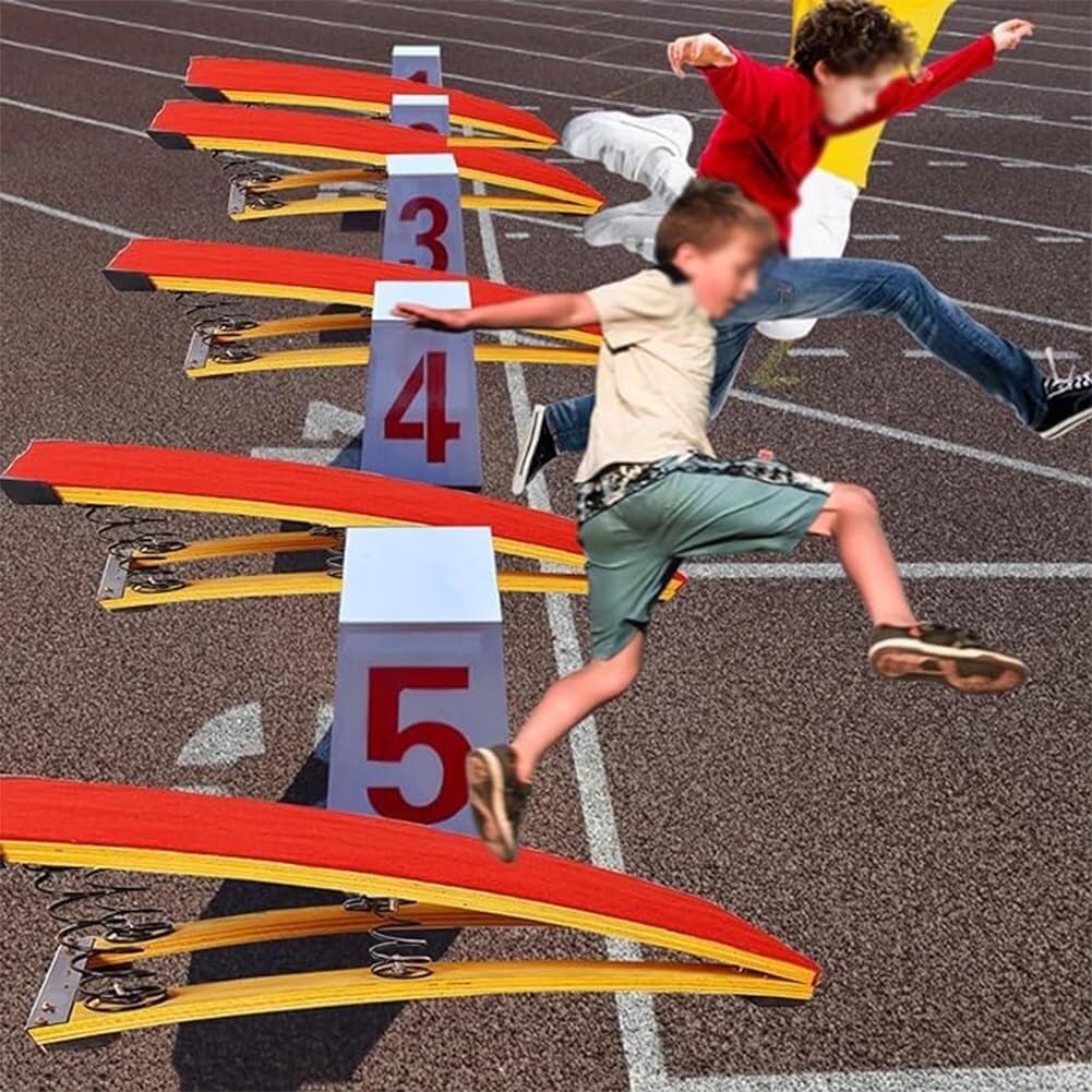 trampolín de Gimnasia, Elevador de Salto Mortal for Gimnasia con Pedal Resorte for niños