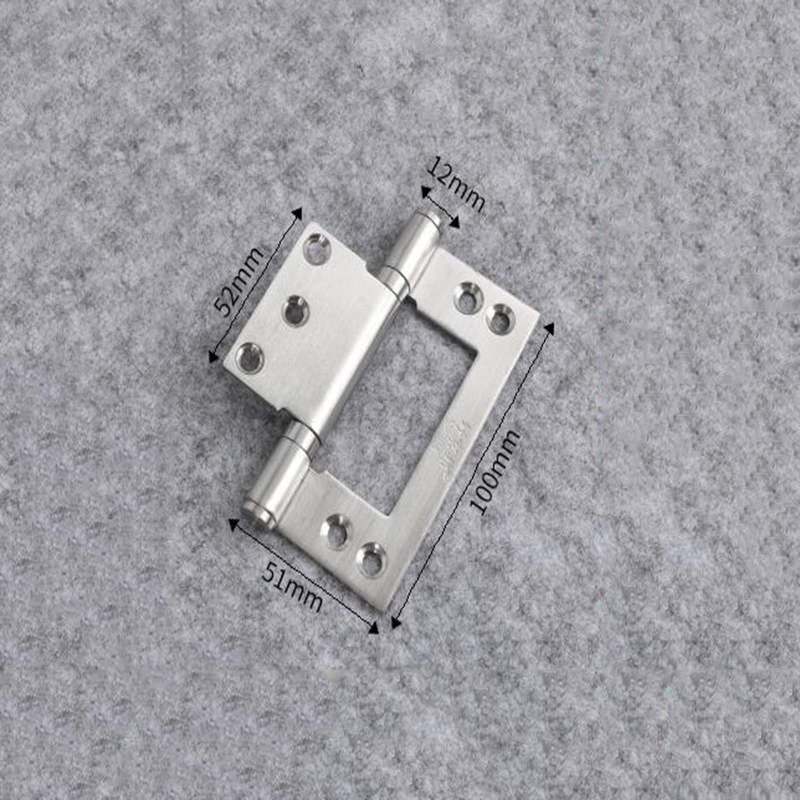 bisagras para Puertas Bisagras Plegables de Acero Inoxidable con rodamiento de Bolas de 100 mm