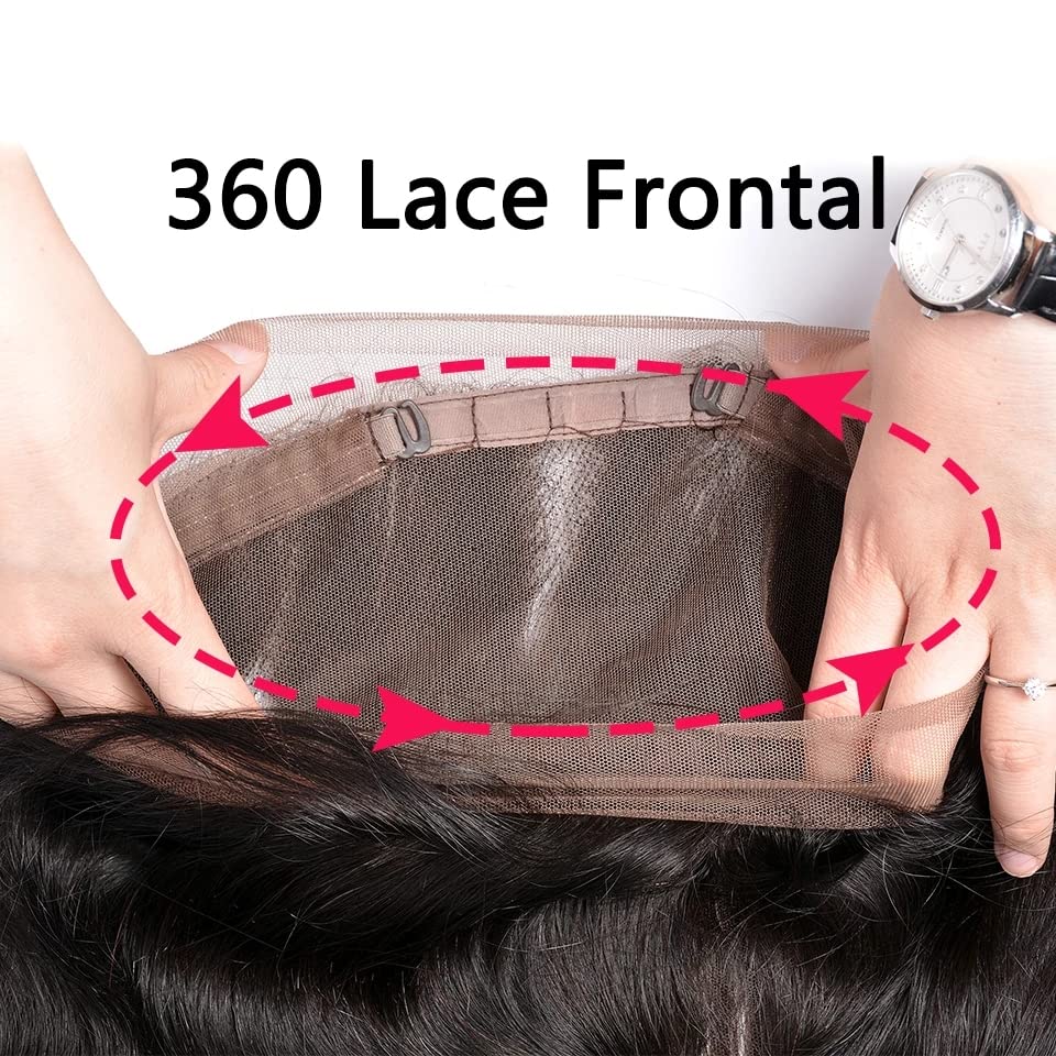 Amazon.com : YUDIT 360 Lace frontal Closure Wig Body Wavy Lace