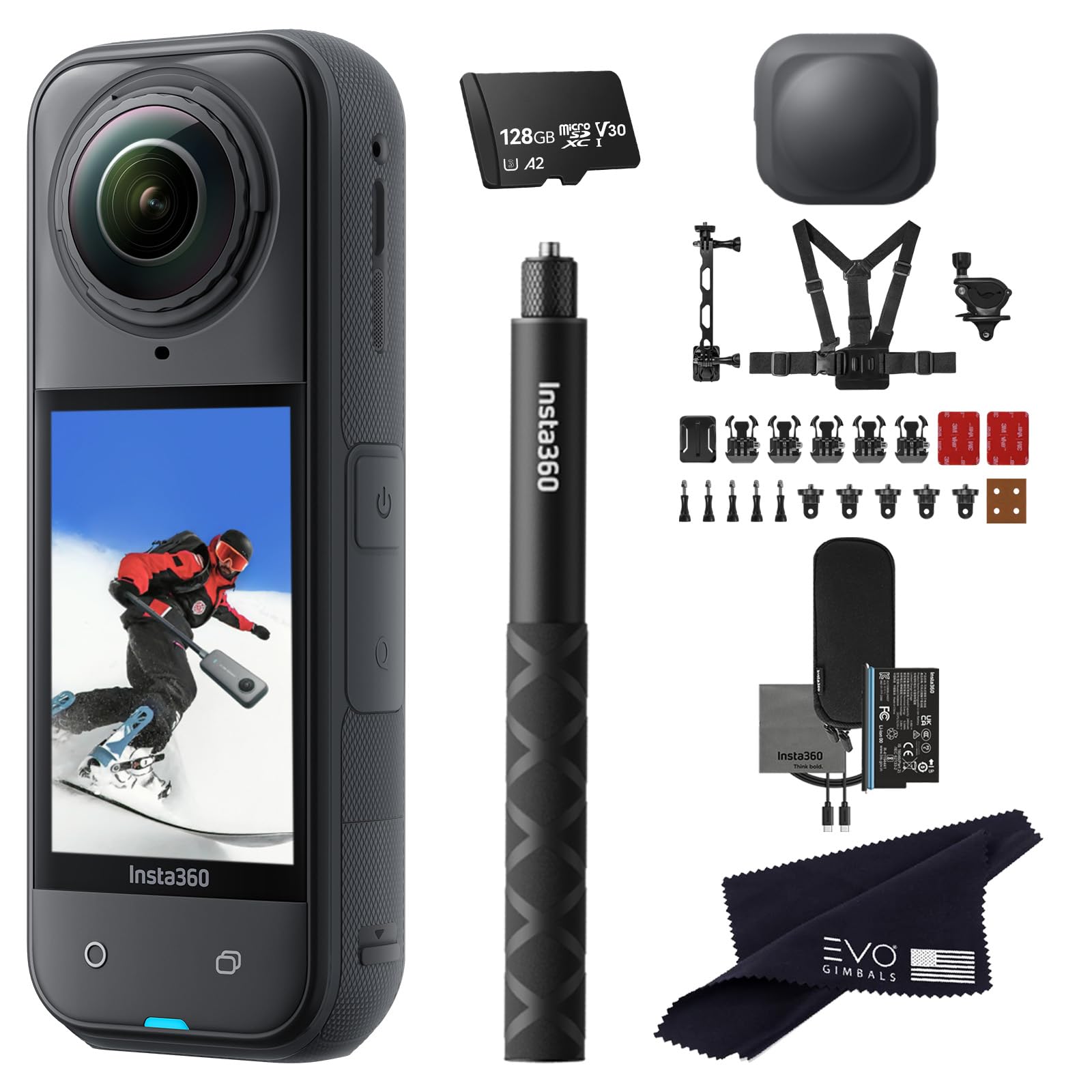 Amazon.com : Insta360 X5 Snow Bundle-8K Waterproof 360 Action
