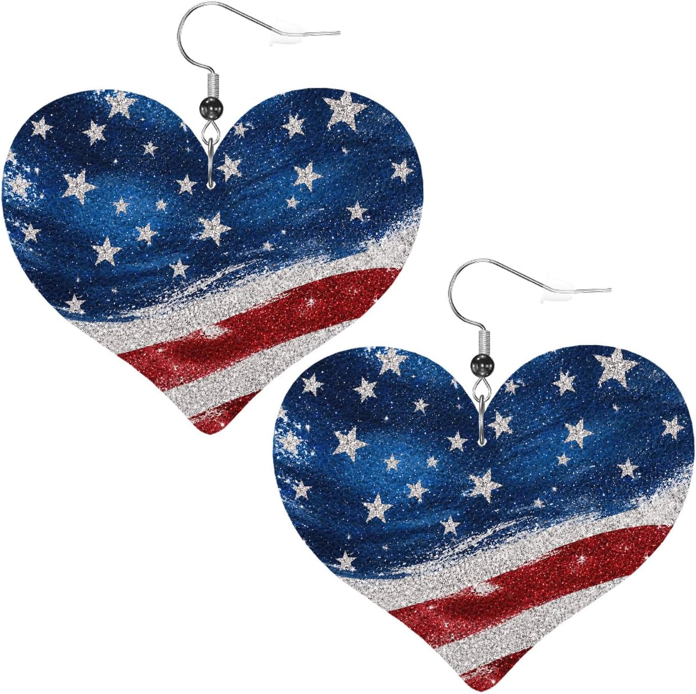 Lightweight Teardrop Leather Earrings Dangle Earrings, Women Earrings
