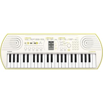 Casio SA-80 Mini Keyboard with 44 Mini Keys White