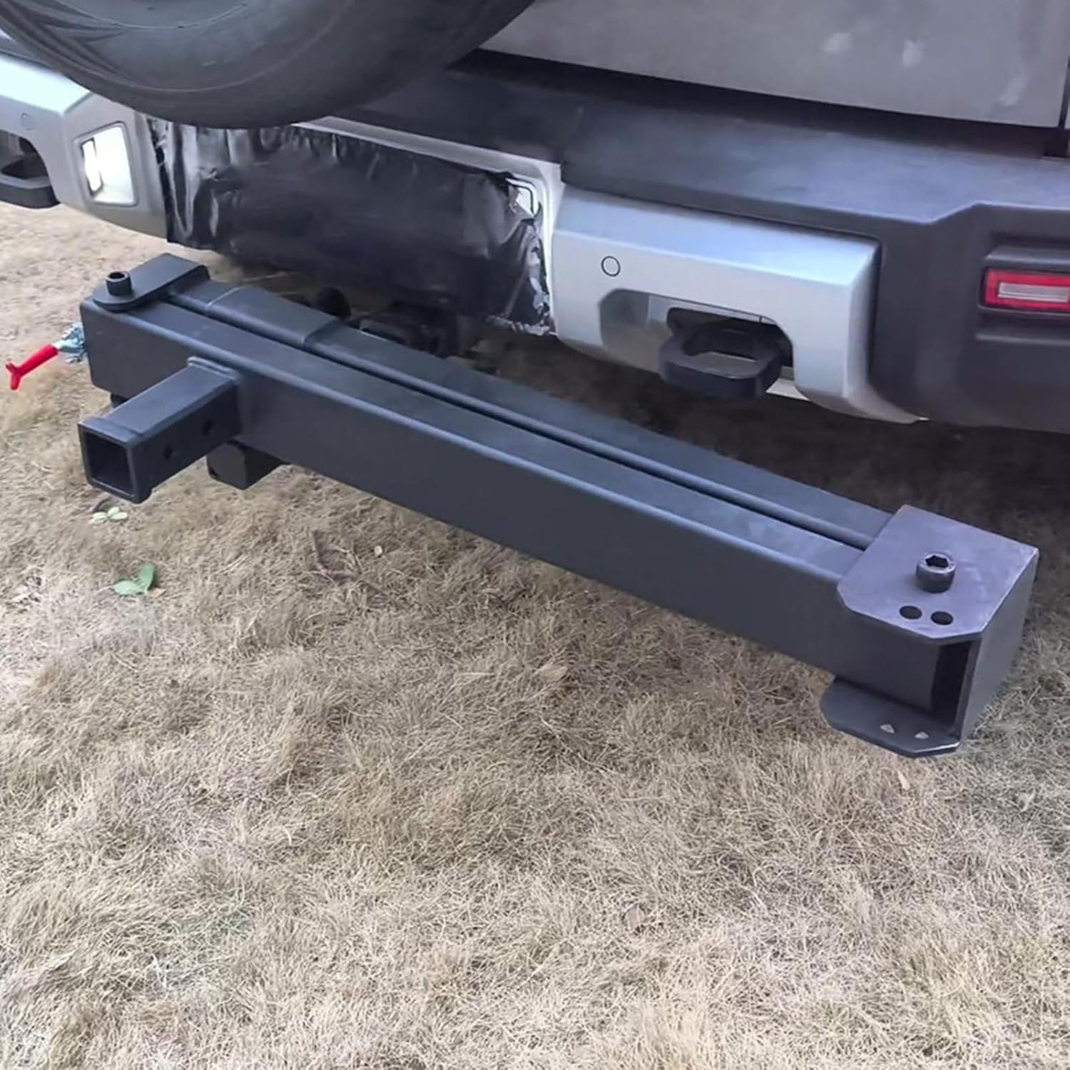 Swing Away Hitch Mount Bike Rack Extension 2” Receiver, Heavy Duty Bicycle Rack Swing Away Hitch Mount Adapter Compatible with Most 2 Inch Hitch Racks, Adjustable 120 Degree, Hold Up to 320 lbs