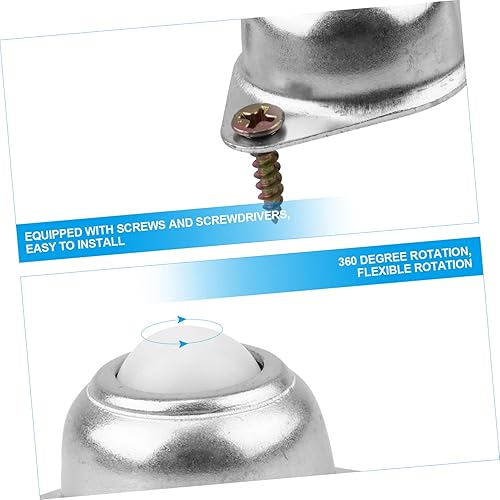 Miniatura 9 de Rodamiento de transferencia de rueda 6 uds. Rodamientos de bolas de ruedas de rotación, rodillo de transferencia de rodillos de tornillo, mesa