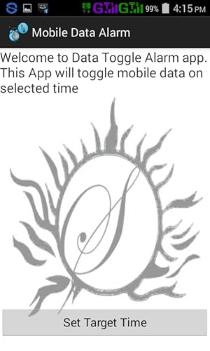 Mobile Data Alarm
