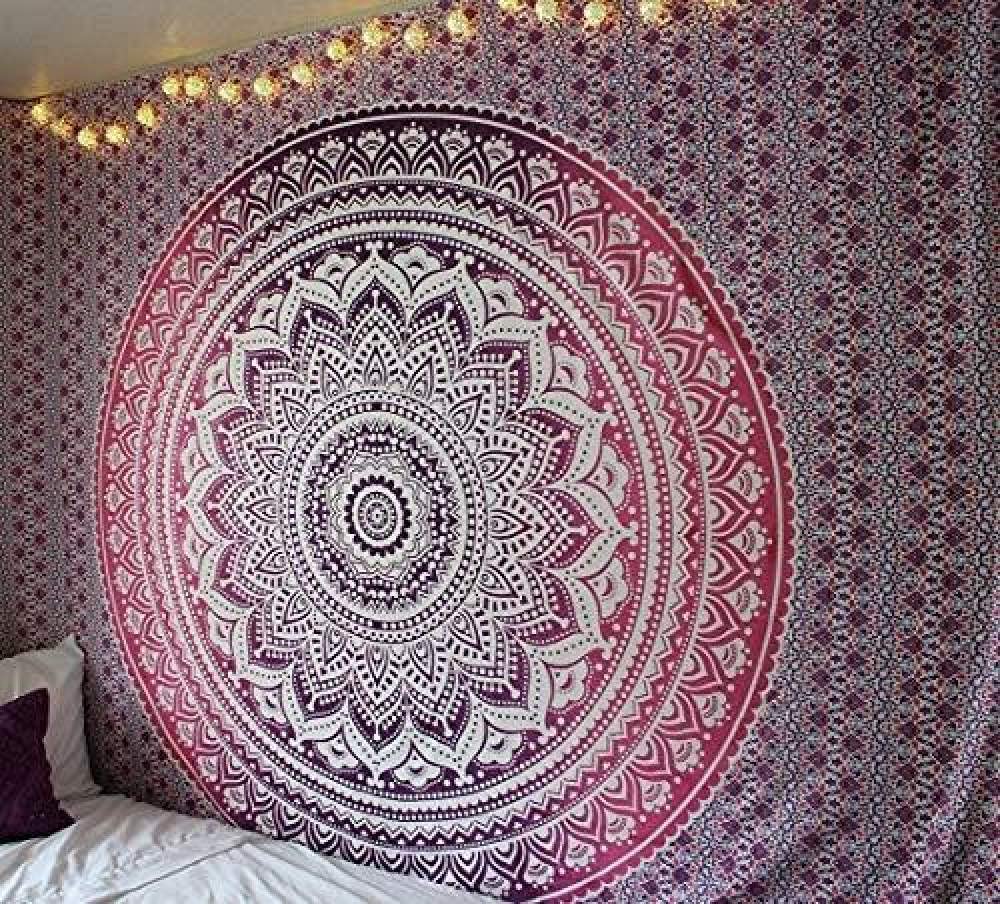 Tenture murale esthétique Mandala et décoration murale grand format Boho