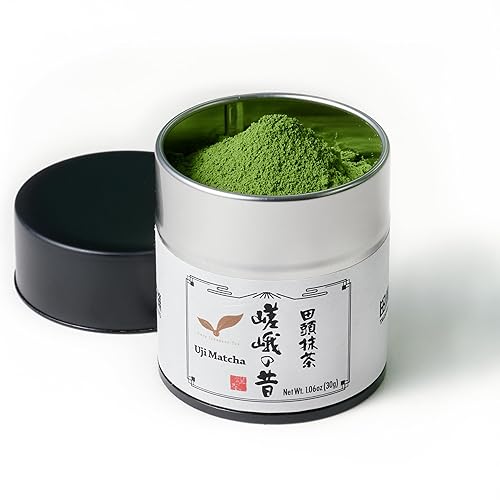 Miniatura 10 de TAGASHIRA CHAHO "Uji no Shiro" Polvo de Té Verde Matcha Uji (30g/1.06oz) - Primera cosecha, molido en piedra, grado ceremonial auténtico, 100%