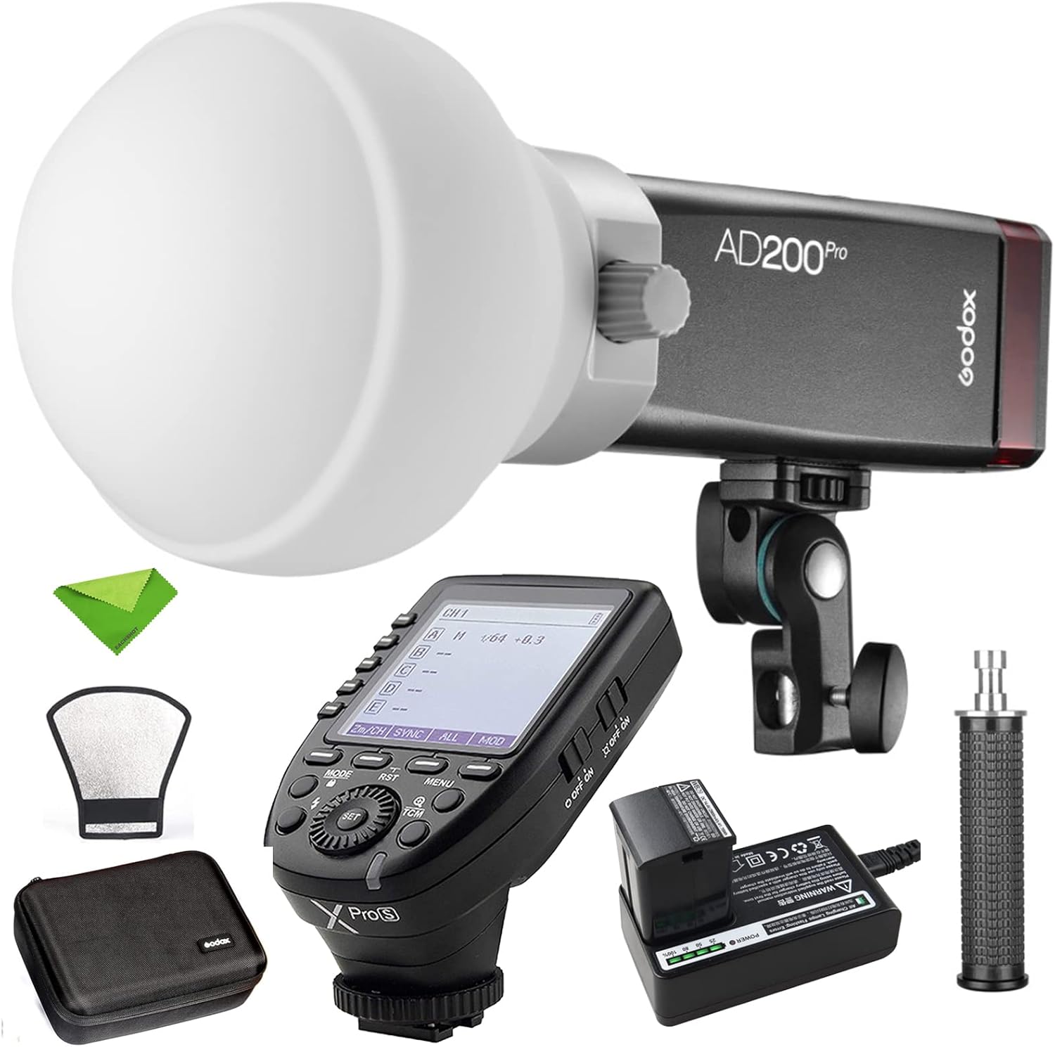 Amazon.com : GODOX AD200 Pro + Xpro-S Trigger for Sony + ML-CD15 ...