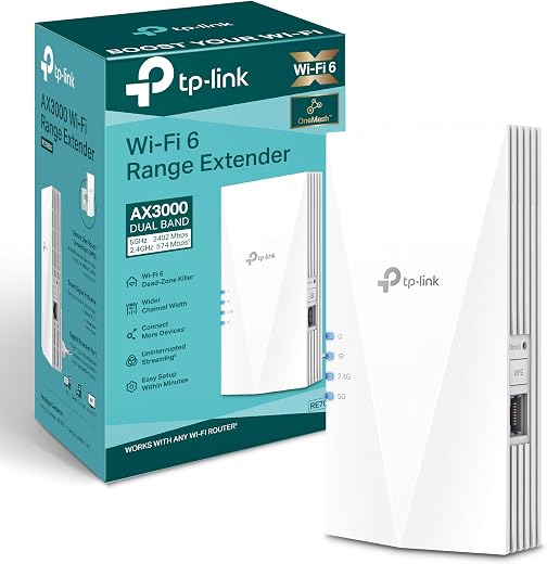 Repetidor WiFi TP-Link RE700X para ampliar tu señal en casa Repetidor WiFi TP-Link RE700X para ampliar tu señal en casa