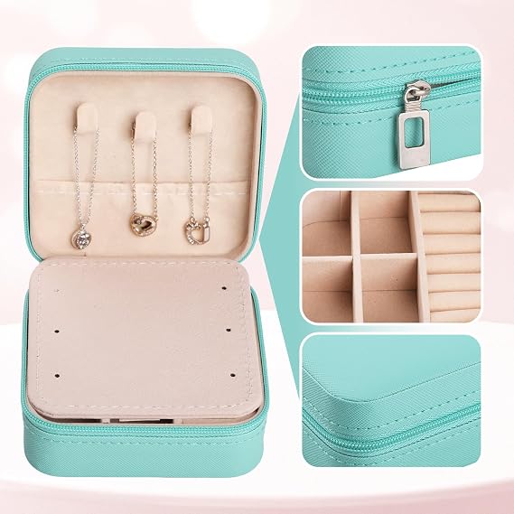 Travel Jewelry Case, Small Travel Jewelry Organizer