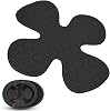 Motorcycle Helmet Liner, Motorcycle Helmet Padding, Helmet Padding Inserts with Hook and Loop Reusable Washable Lining Pad for Hard Hat(1 Pack)