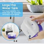 Pro Breeze Electric Small Dehumidifier 215 sq ft (1200 cubic feet) Coverage for High Humidity Home Office Basement, Compact and Portable with Auto Shut Off