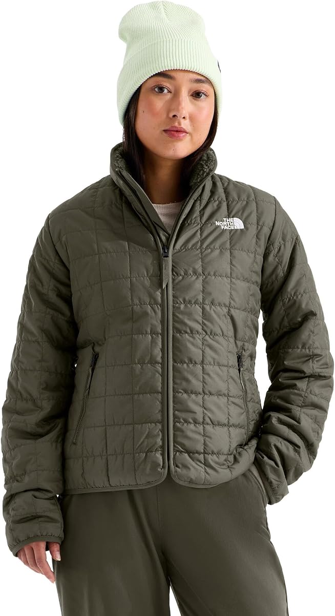 Chaqueta con aislamiento Junction para mujer (talla estándar y extra) | Abrigo de invierno repelente al agua y bolsillos de mano con cremallera