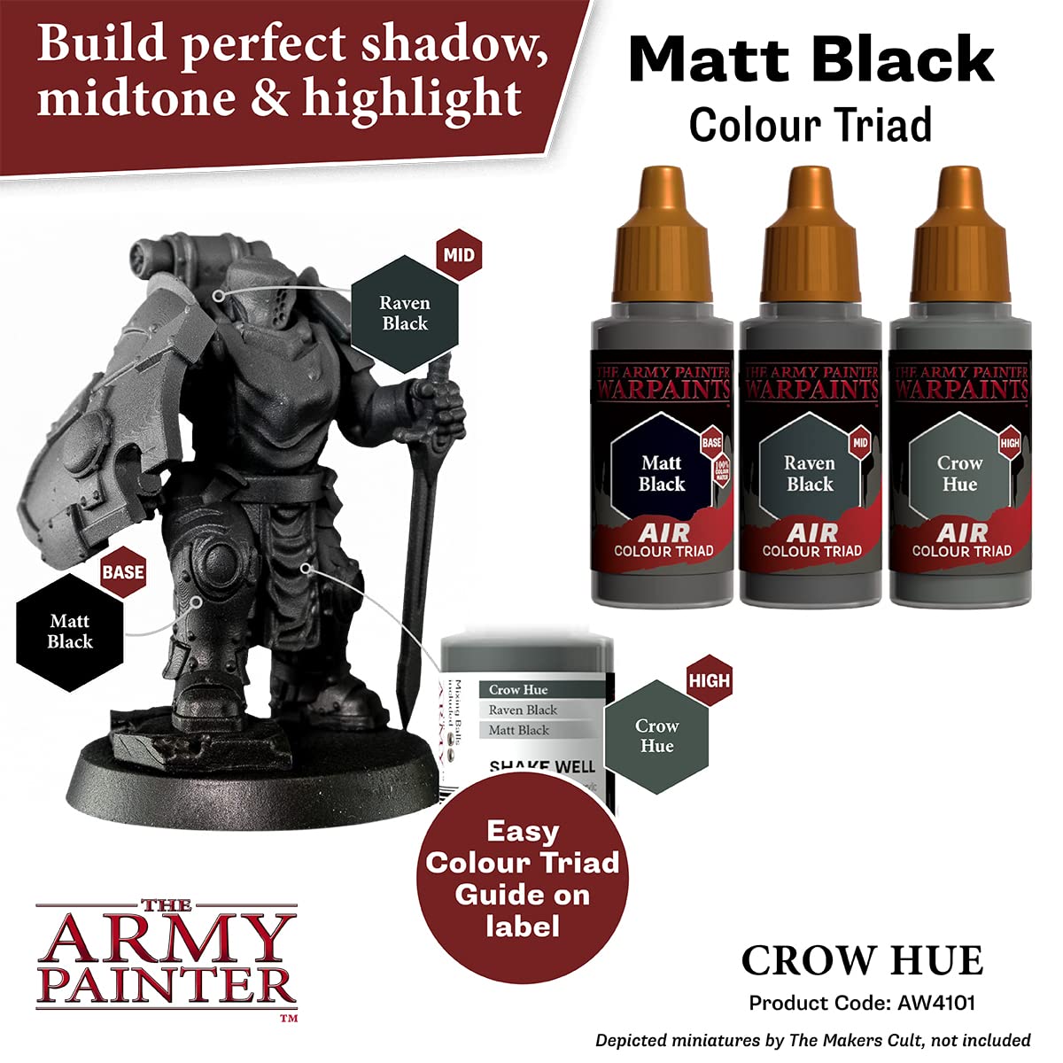 The Army Painter Warpaints Air - Colori Acrilici Pre-diluiti Per Aerografo - Vari Set Disponibili Con Sfere Miscelatrici - Ideali Per Miniature