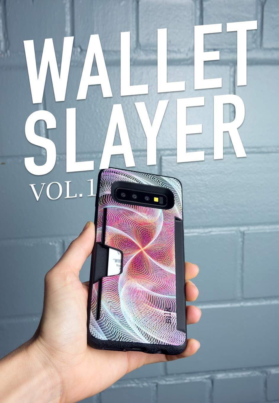 Smartish Galaxy S10 Wallet Case - Wallet Slayer Vol. 1 [Protective Grip Credit Card Holder Cover for Samsung] (Silk) - Flavor of The Month