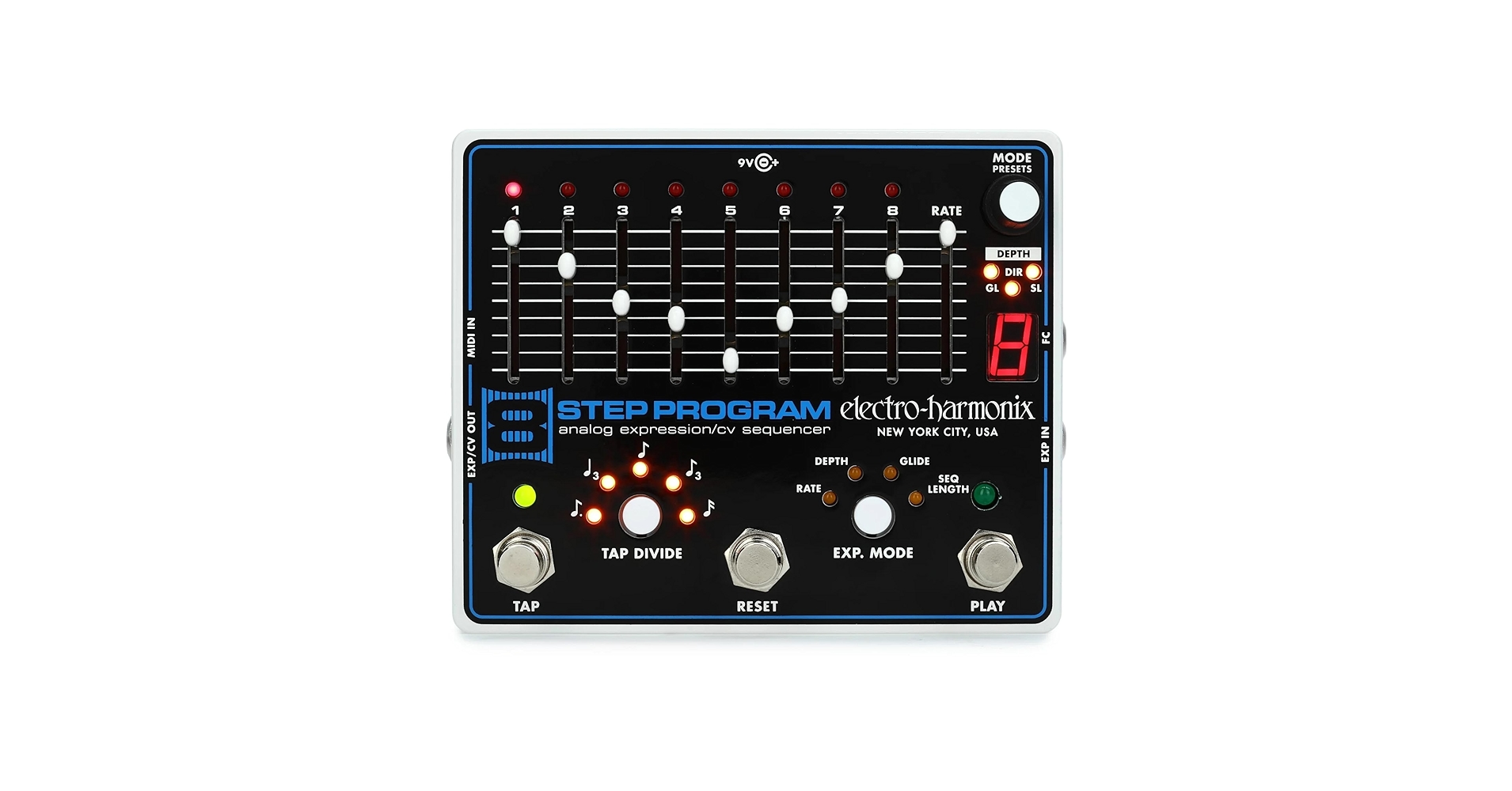 鍵盤楽器 Antumbra ROT8 8 STEP ANALOG SEQUENCER Amazon.com: Electro-Harmonix 8 Step Program Analog