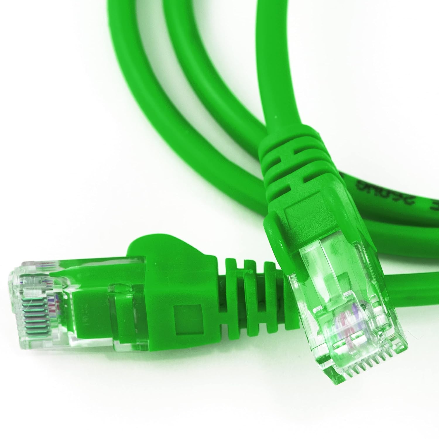 Green 1M Network Cable Router Patch Lead CAT5e PC TV