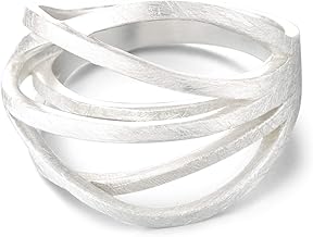 Heideman Women's Arcus Ring, Stainless Steel, Silver or Gold Colours, Polished Women's Ring for Women, Timeless yet Playful hr24800_P