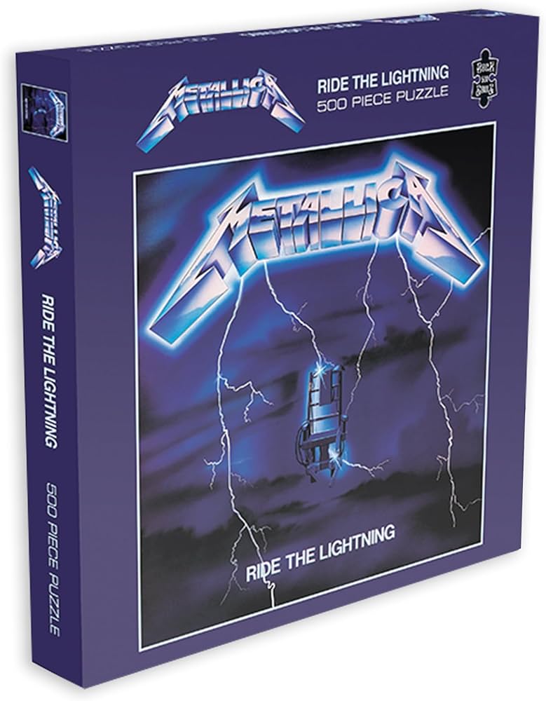 Amazon.com: Metallica Ride The Lightning (500 Piece Jigsaw Puzzle