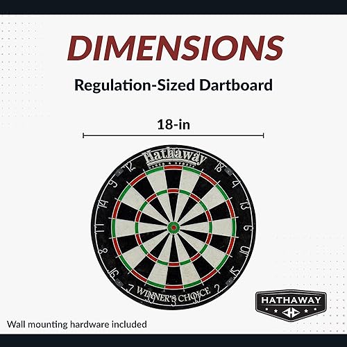 Miniatura 2 de Hathaway Winners Choice - Diana de cerdas de fibra de sisal de 18 pulgadas