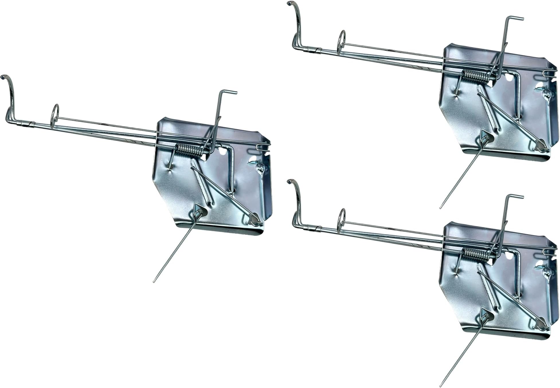 Gopher Trap Kit - Professional-Grade Gopher Traps that Work Best, Heavy Duty & Reusable Stainless Steel Rodent Trapping System for Lawns, Gardens, Ranches - Humane & Effective (3 Pack)