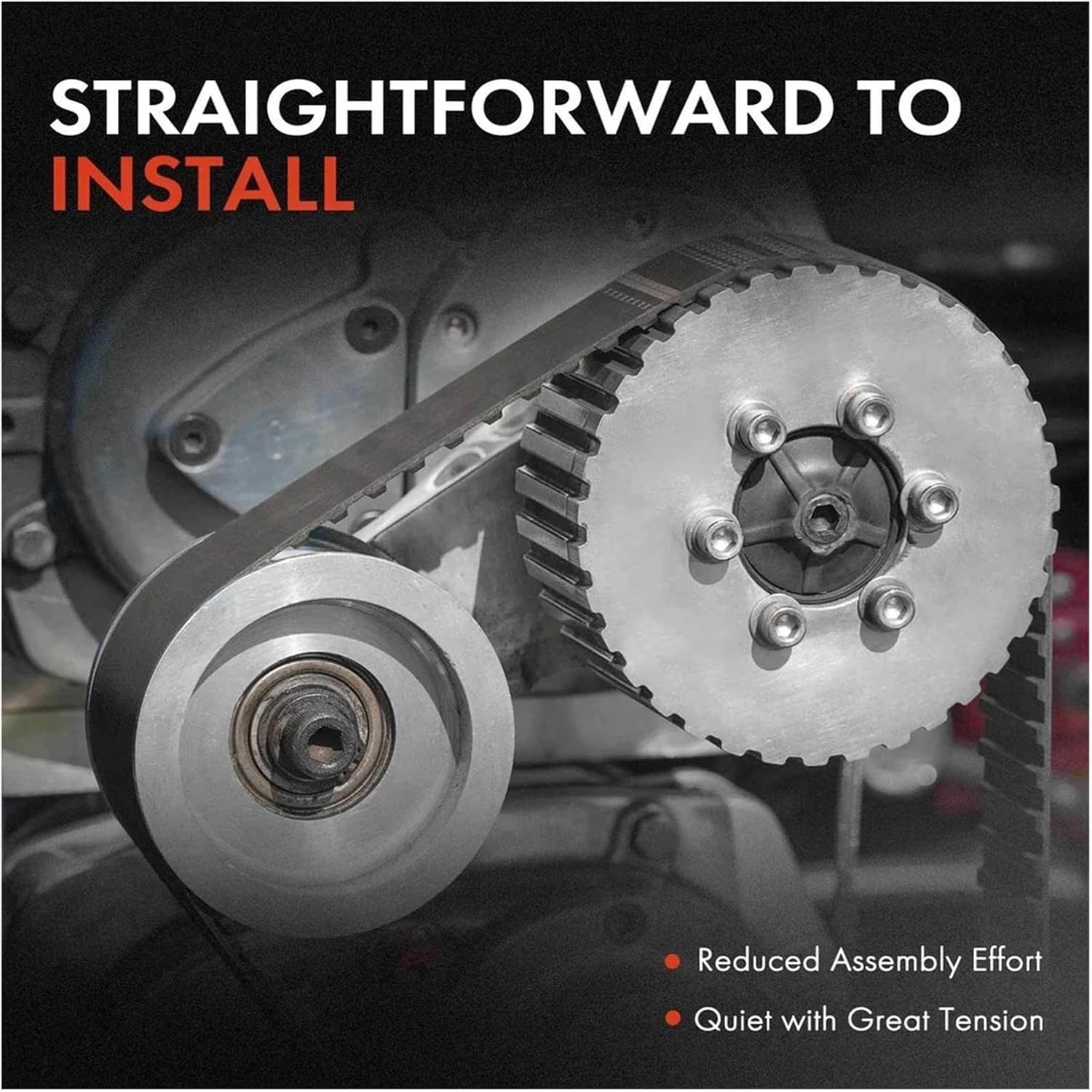 Belt Tensioner Assembly W/Pulley Compatible For Honda Accord Odyssey Pilot V6 3.5L 31170R70A01, 31170RKB005, 31170-R70-A01, 31170-RKB-005