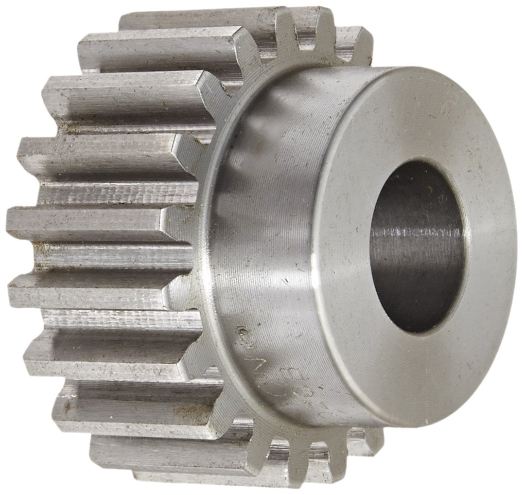 Boston Gear ND20B Spur Gear, 14.5 Pressure Angle, Steel, Inch, 12 Pitch