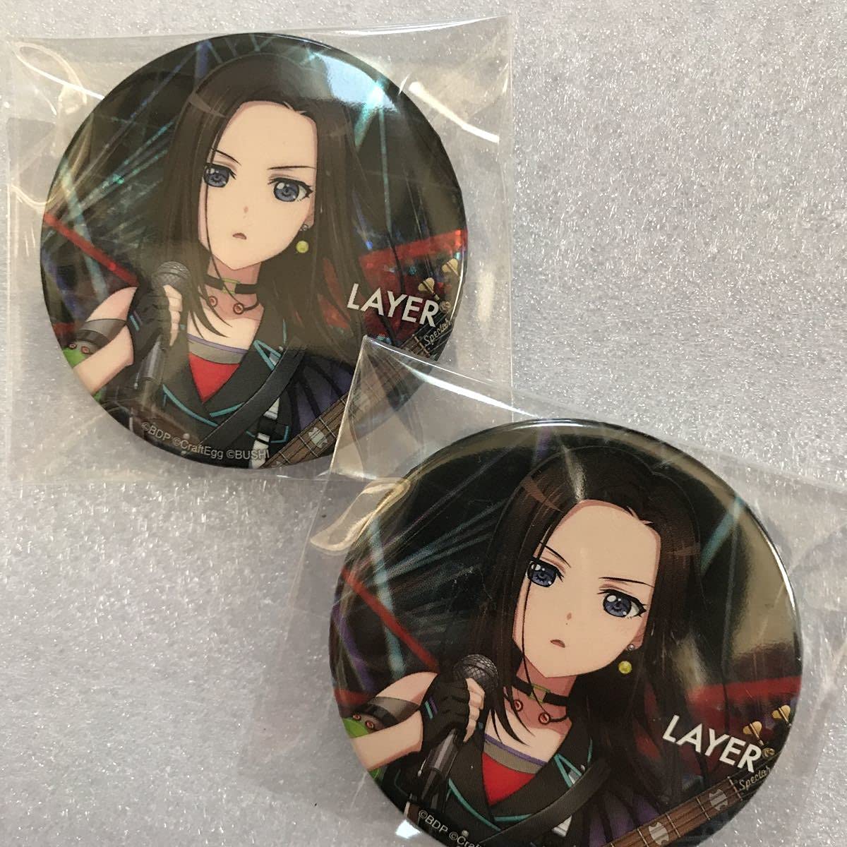 バンドリ ラウクレⅡ 記念トレーディング缶バッジ 今井リサ バンドリ