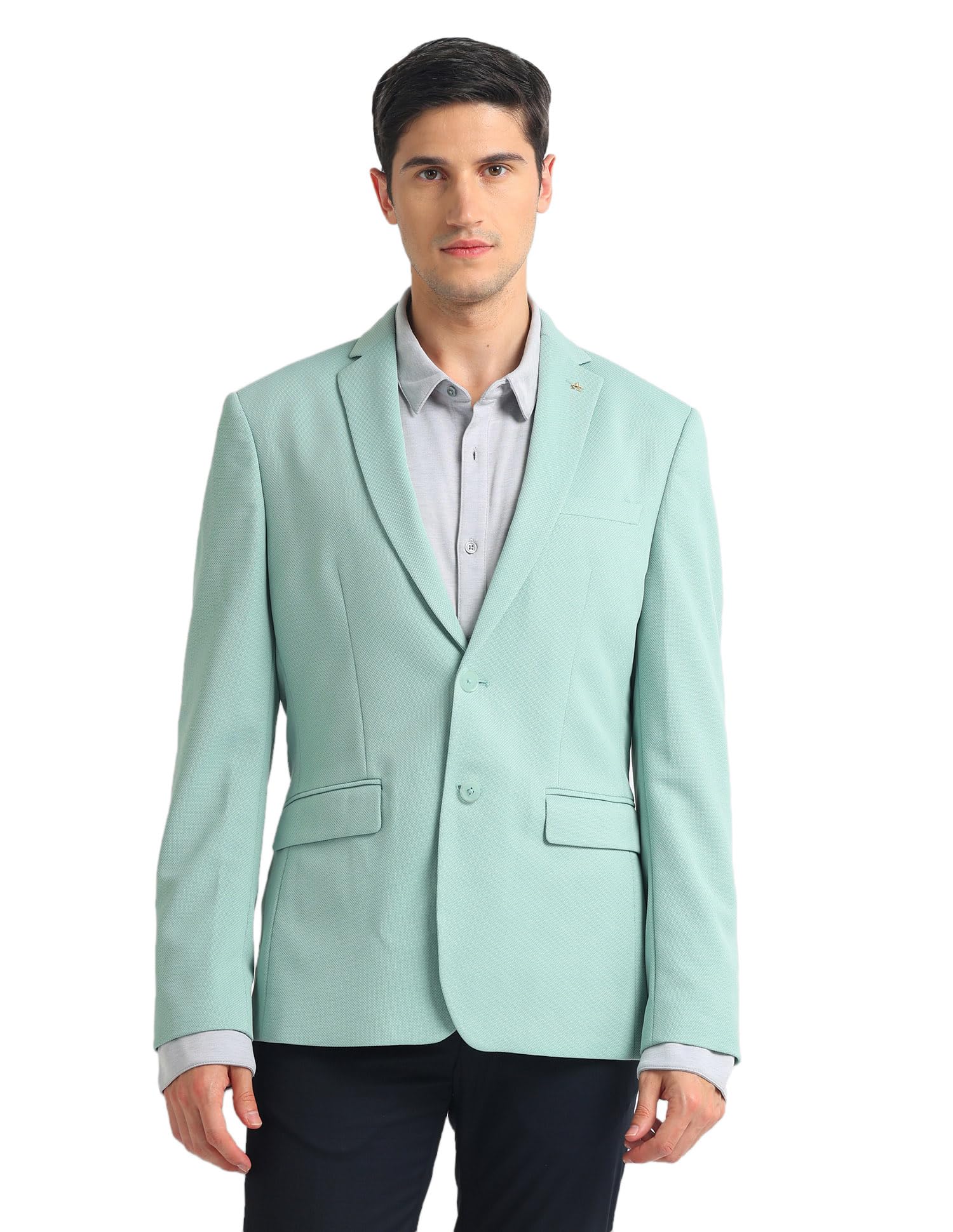 arrow Men's Single Breasted Slim Blazer-picture-26