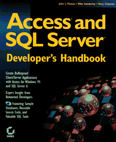 Amazon | Access and SQL Server Developer's Handbook | Viescas, John L ...