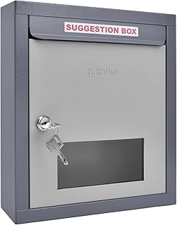 Plantex All in one Multipurpose use Box- Letter Box/Post Box for Gate Home and Office/Suggestion Box for Office use/Compla...
